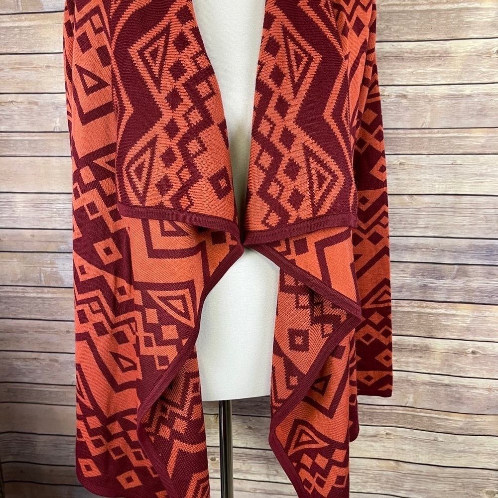 Staring At Stars Medium Array Aztec Cardigan Boho - image 2